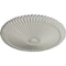 Ekena Millwork Shakuras Ceiling Medallion (Fits Canopies up to 5"), Hand-Painted Pot of Cream, 24"OD x 3"P CM24SHPCF - alternate 4